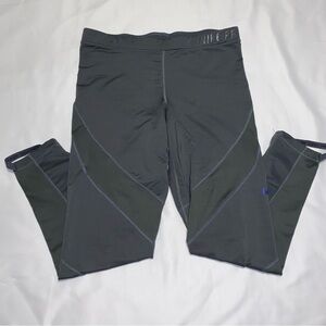 Dark Gray Nike Pro Hyperwarm Leggings